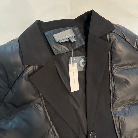NWT - English Factory Blazer Puffer, Size M from Anthropologie - Picture 4 of 5